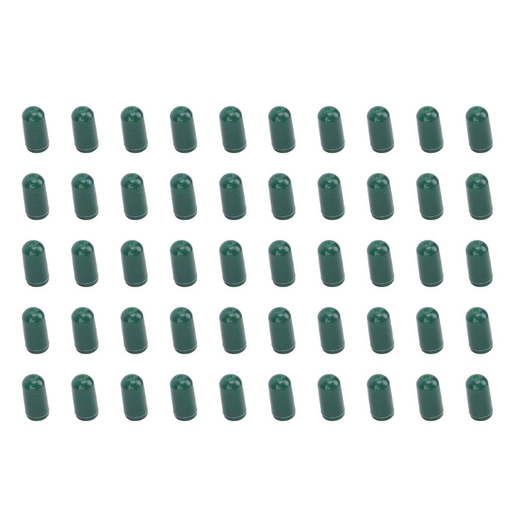 50 Pcs 12mm Carp Fishing Hose Set PE Cylinderic Fishing Hoses Cap Cap Fishing Gear Accessories