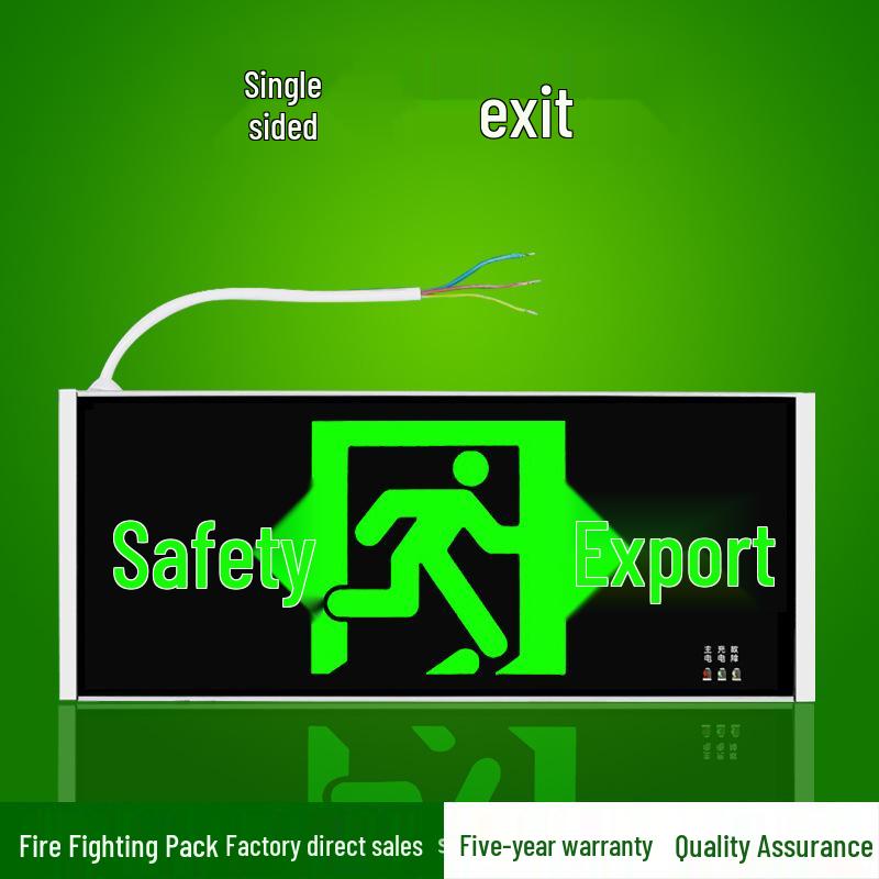 LED Emergency Exit Signs & Lights for Fire Evacuation