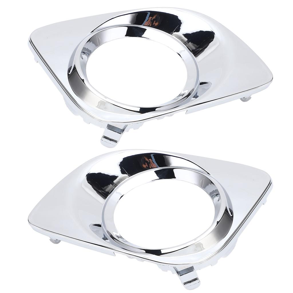 Pair of Fog Light Bezel Cover ABS Chrome 521270T010 Fog Light Molding Trim for Venza AV10