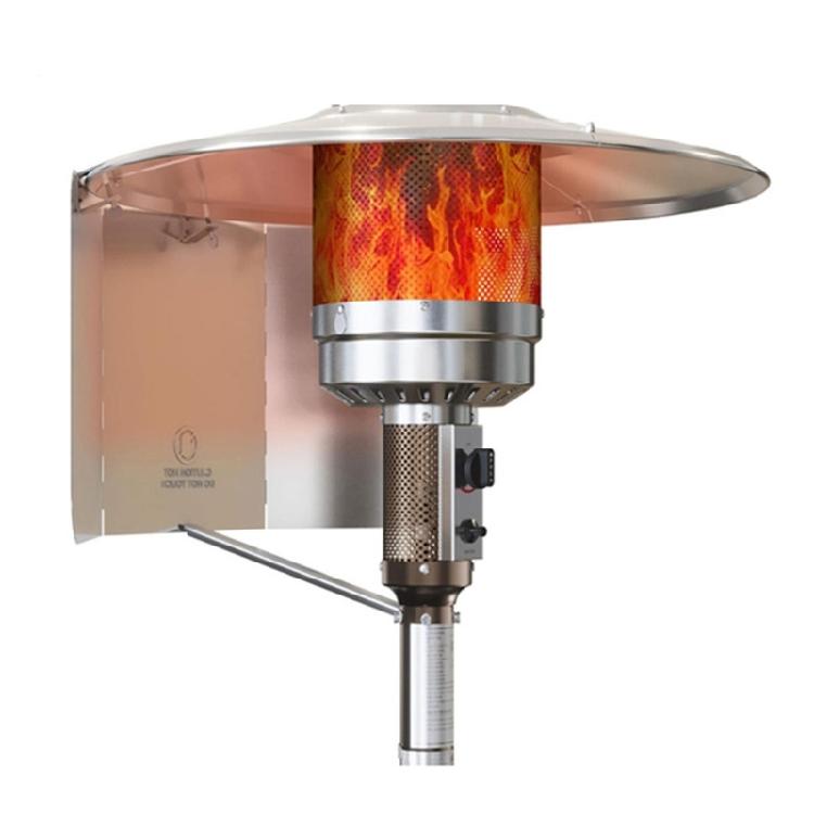 

Weather Resistant Wind Shield Baffle Gas Heater Accessories Aluminum Secure Flame Stability For Outdoor Air Gatherings 1