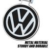 Für VW Volkswagen Golf 4 MK4 B6 Polo Passat Tiguan Jetta Touran CC GTI 1 Stück Neu 3D Metall Schlüsselanhänger Schlüsselkette Schlüsselringe Ventilkappe Os5