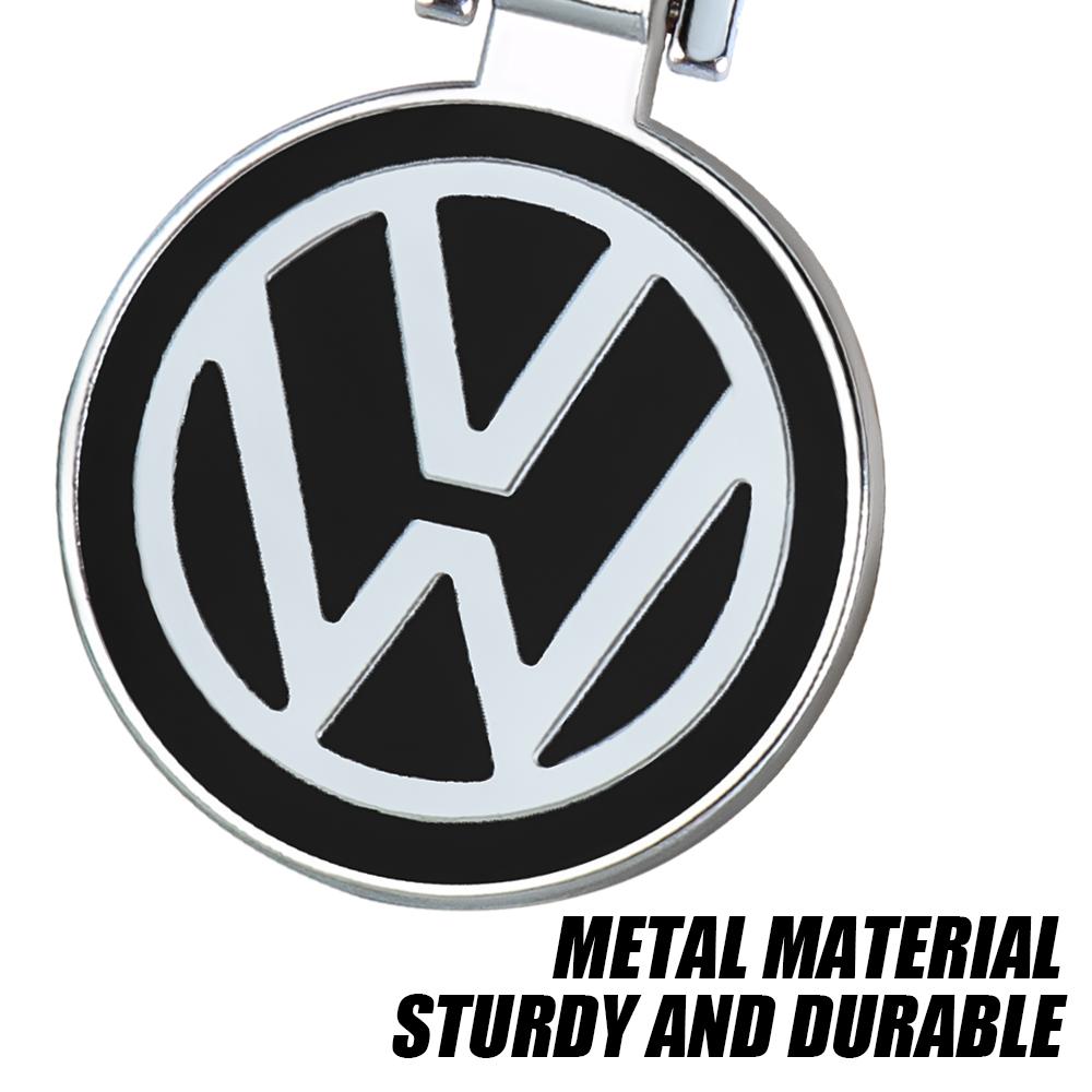 Für VW Volkswagen Golf 4 MK4 B6 Polo Passat Tiguan Jetta Touran CC GTI 1 Stück Neu 3D Metall Schlüsselanhänger Schlüsselkette Schlüsselringe Ventilkappe Os5