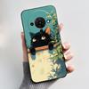 Cute Cartoon Case For ZTE Blade A76 5G Z2469N Capa Funda Printing Shell Protective Cover Soft Silicone Black Casing Coque