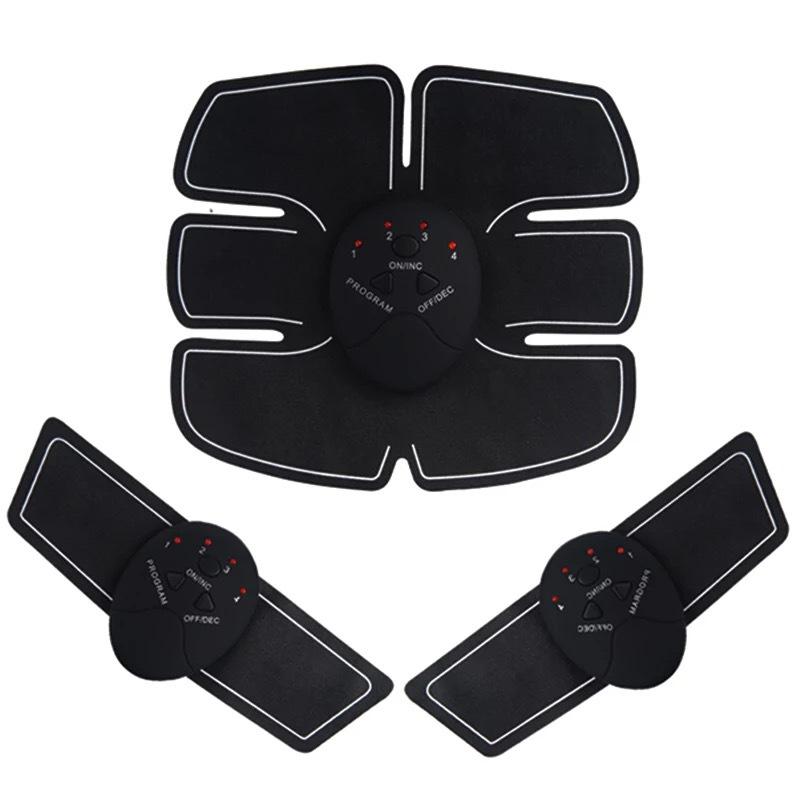 EMS Smart Abdominal Muscle Trainer: Unisex Home Fitness Equipment for Lazy People - Slimming and Toning Stomach.