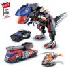 Juguete ensamblable VTECH SWITCH & GO COMBO - TRÍO, el mega T-Rex SOS (3 en 1) para niños de 4 años en adelante