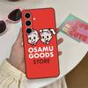 Mode Osamu Goods Telefoonhoesje Voor Samsung S 24 Fe 25 Ultra Plus 20 Lite 21 30 22 23 24 22 Ultra 5G Fundas
