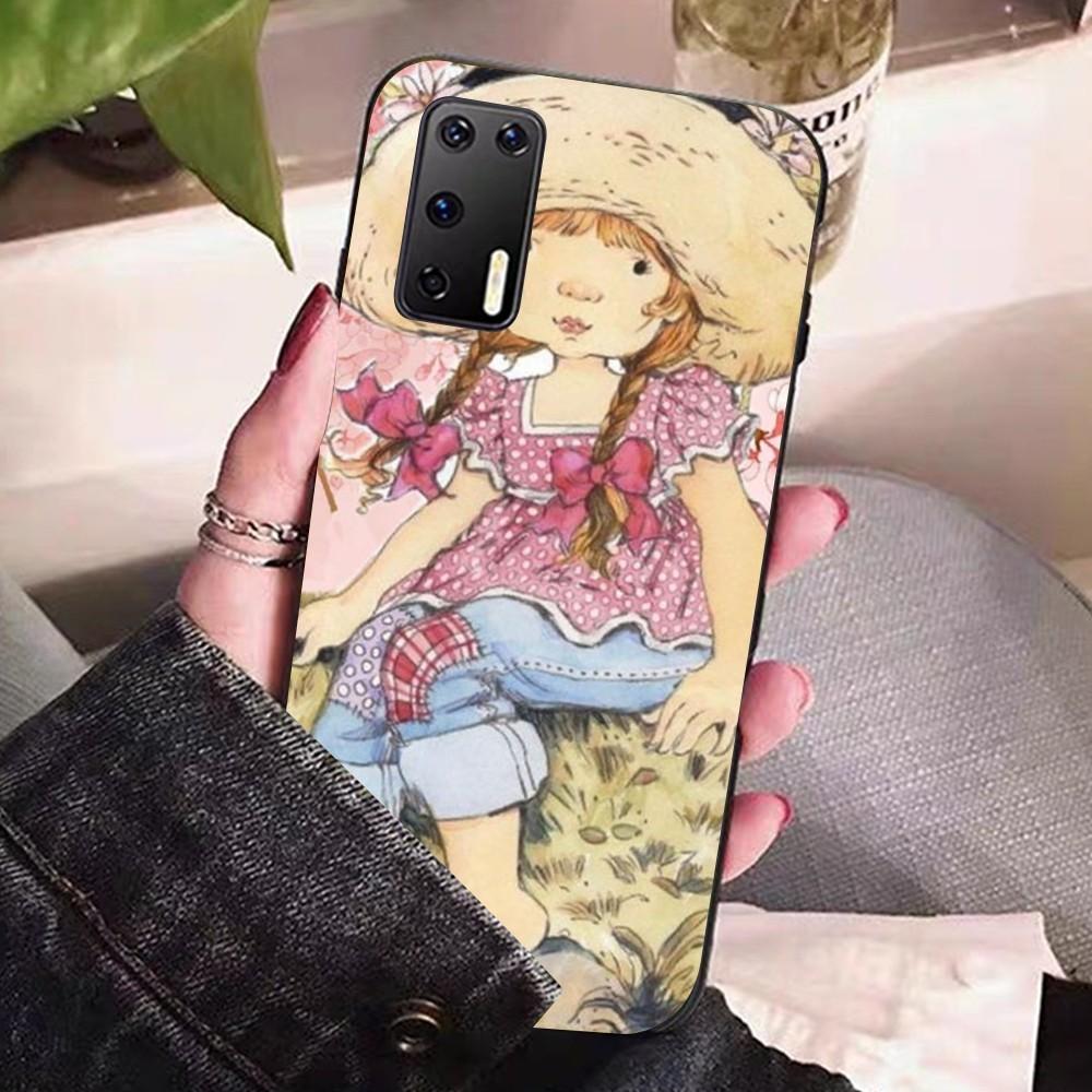 Sarah Kay Mädchen Handyhülle Für Huawei P 8 9 10 20 30 40 50 Pro Lite Psmart Honor 10 Lite 70 Mate 20lite