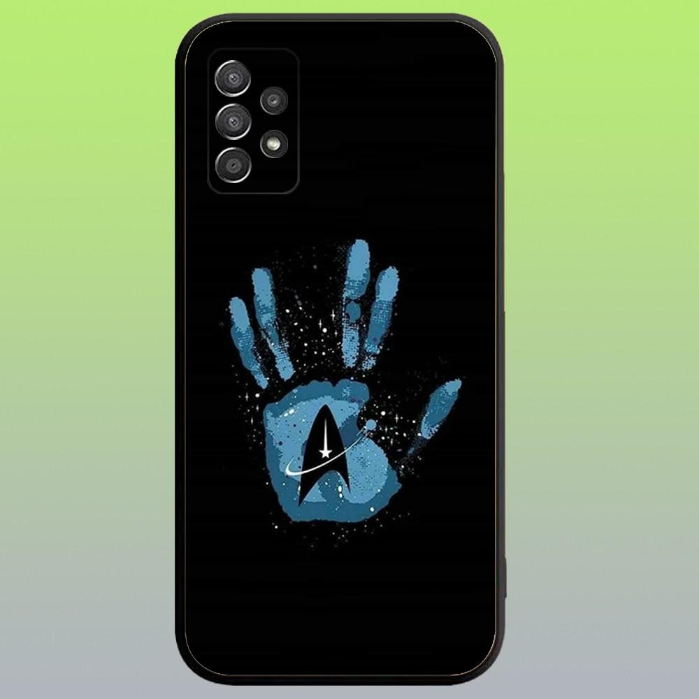 Star Trek Ships Phone Case For Samsung Galaxy A20,A21s,A22,A31,A32,A52,A53,A72,73,A80,A91 Soft Black Cover