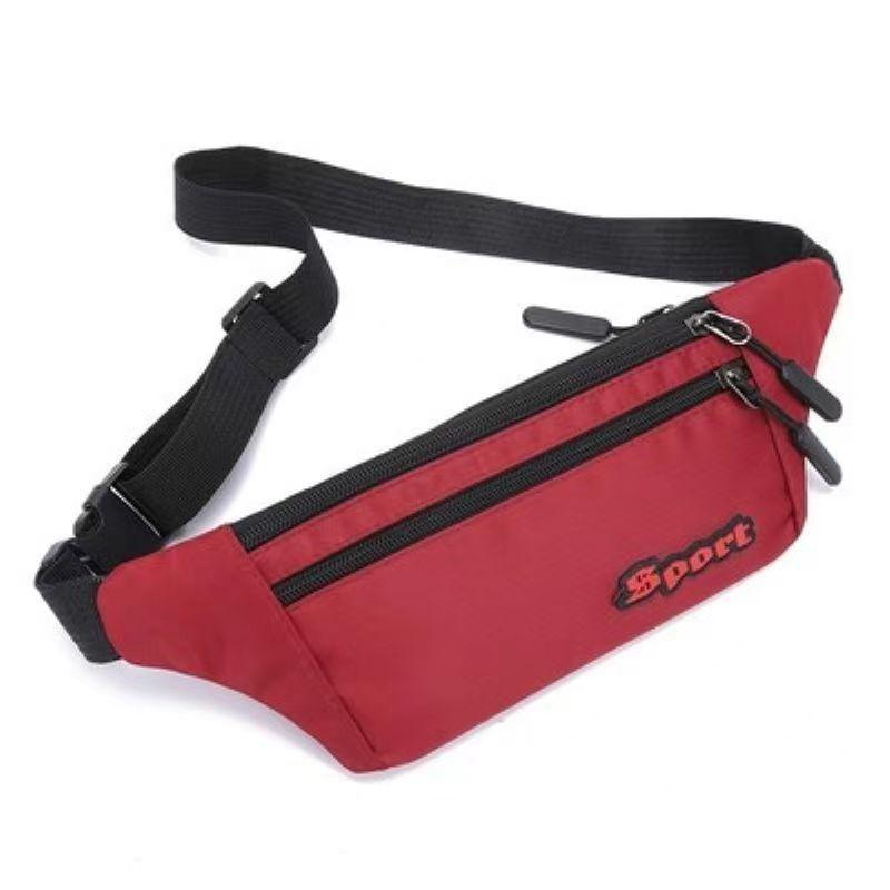 Sports Waist Bag, Men's and Women's, Phone Bag, Running Marathon, Fitness Bag, Ultra-thin Invisible, Waist Belt, Multifunctional, Waterproof Chest Bag