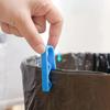 10pcs Kitchen Innovative Trash Can Plastic Retaining Clamp Non Slip Home Trash Bag Holder Snack Bag Sealing Clip Convenient