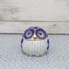 Castle Enterprise Flower Owl 6cm Trinket Box x Set God of Learning in For Commercial Use (Small) (Blue) 10-Piece "No Hardship" - Europe,