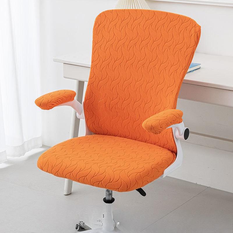 Large Backrest Multi-Fit Office Chair Covers Ergonomic Seat Protectors Breathable Durable Covers For Home Computer Desk Chairs