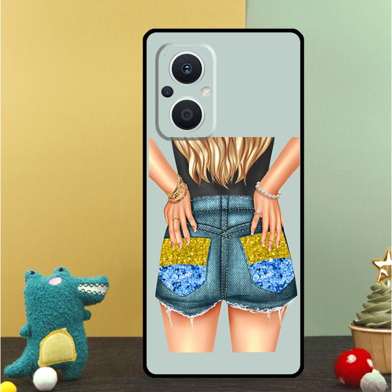 Ukraine Girl Case For OPPO Reno 15 15F 14 13 12 11 10 Pro 14F 13F 12F 11F 8T OPPO Find X9 X8 X6 Pro Cover