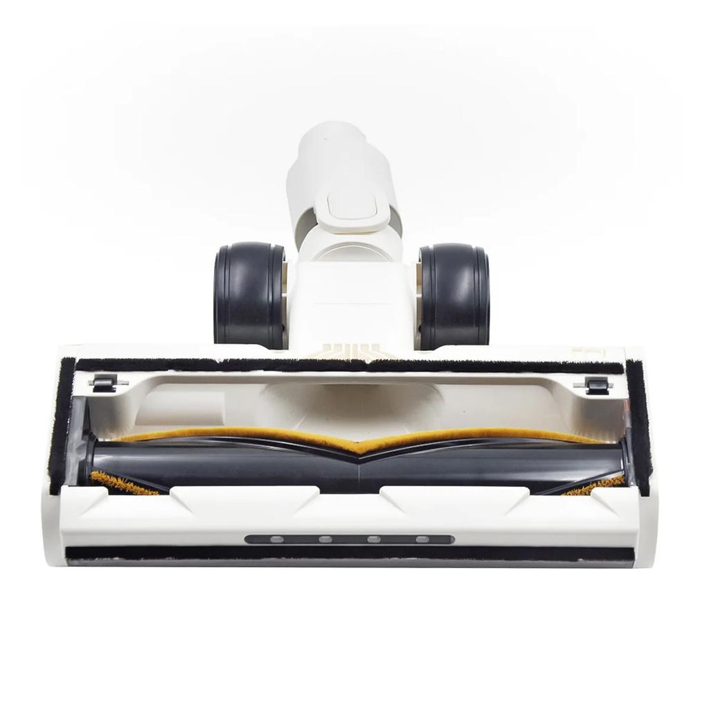 Vacuum Cleaner Electric Floor Brush Head for Dreame R10 R20 R30 T30, Soft Roller Brush Head with LED Dust Lights, Mop Attachment