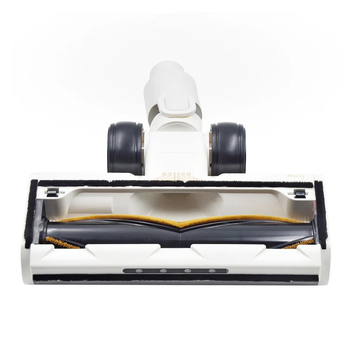 

Электрическая насадка-щетка для пола для пылесосов Dreame R10 R20 R30 T30, Насадка-щетка с мягким валиком и светодиодной подсветкой для пыли, Насадка для швабры