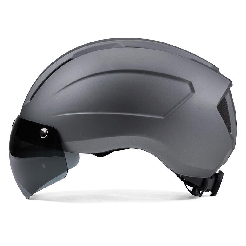 Magnetic Goggles Bicycle Helmet Breathable Adult Sports Road Mountain Bike Cycling Helmet Equipment