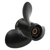 Boat Motor Propeller 3 Blades 14 Spline Teeth Right Rotation Aluminum Alloy for 9.9‑20HP Outboard Engines