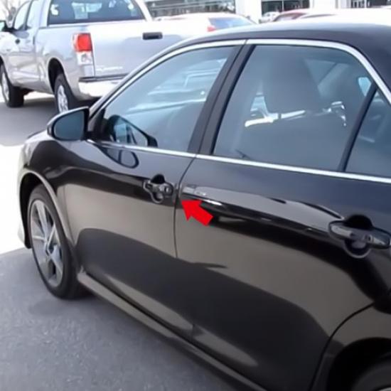 For 2012-2017 Toyota Camry Front Driver or Passenger Exterior Door Handle Black