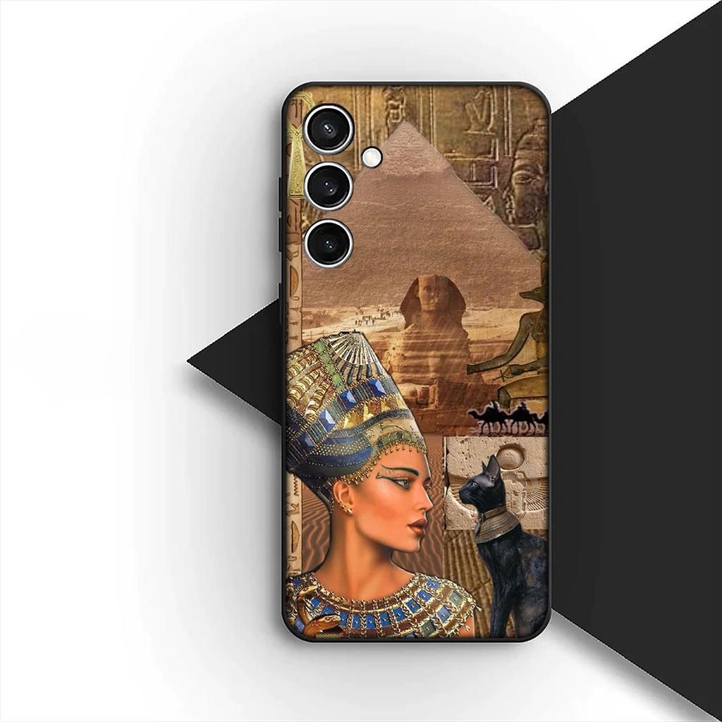 Egypt Nefertiti Anubis Ankh Kemet Pharaoh Flag Cover for Xiaomi Redmi Note 12 11 10 Pro 10A 10C 12C 13C Note12 12Pro Phone Case