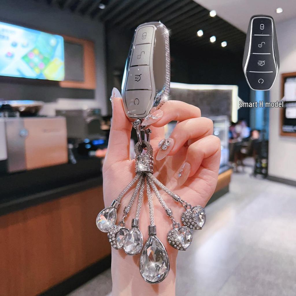 BYD Dolphin Key Cover, Han Song Plus, Tang DMMI, Qin Pro, Yuan E2 Women's Car Key Bag, MX