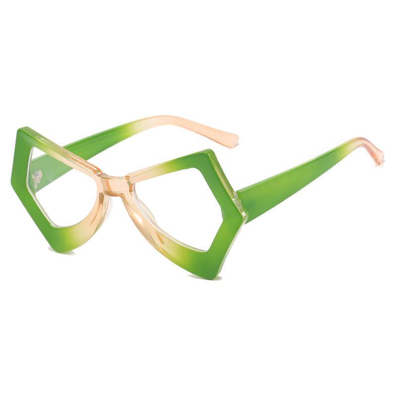New Irregular Frame Flat Glasses Cat Eye Butterfly Glasses For Street Photography Degree -0.5 -1.0 -2.0 -3.0 -4.0 To -6.0