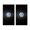  RI02Pcs Car B-pillar Stickers Door Center Pillar Anti-Scratch Decals For Volkswagen VW Polo Golf GTI CC Tiguan Arteon Passat Jetta
