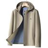 MONTAGUT Herren Winddichte Outdoor-Jacke mit abnehmbarer Kapuze