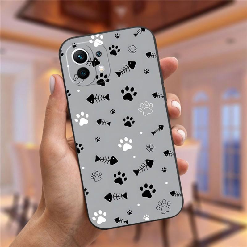 Cat Dog Fish Phone Case For Xiaomi Redmi 7A 8 8A 10 9T 9 9A 10A Pro Note 9S 11 10S 7 11S Plus Back Cover