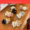 Plush Bear Keychain With Elegant Design For Kids And Adults