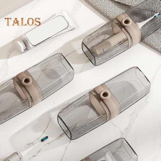 Travel Soap Case with Toothbrush Box Leakproof Easy To Clean Bathroom Soap Container with Lid Portable Bar Soap Holder