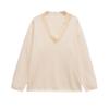 Women's French Chic Wool Blend Lace Knit Sweater for Autumn/Winter