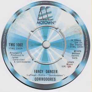 

7inch Record COMMODORES - Fancy Dancer TMG1062 Motown 1977 UK Soul/Funk Used