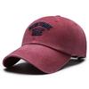Spring and Autumn New Patch Embroidery Three-dimensional Alphabet Baseball Cap Men and Women Washed Faded Old Shade Cap