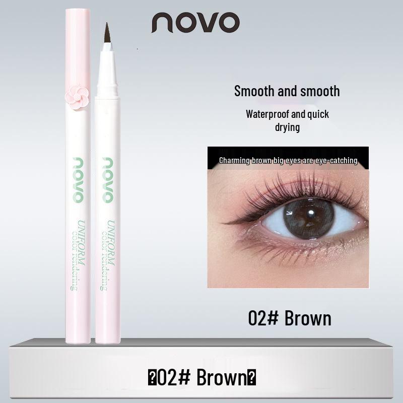 

NOVO Ultra-Fine Waterproof and Smudge-Proof Liquid Eyeliner Pen for Beginners
