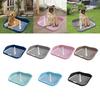 Mesh Dog Toilet *Litter Tray Pee Training Protection with Wall Small Urinal for