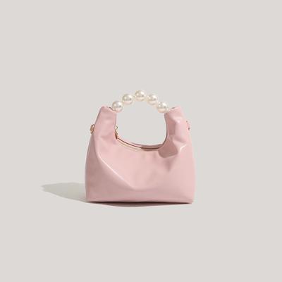 Pearl Handbag Women's New High-end Messenger Dumpling Bag