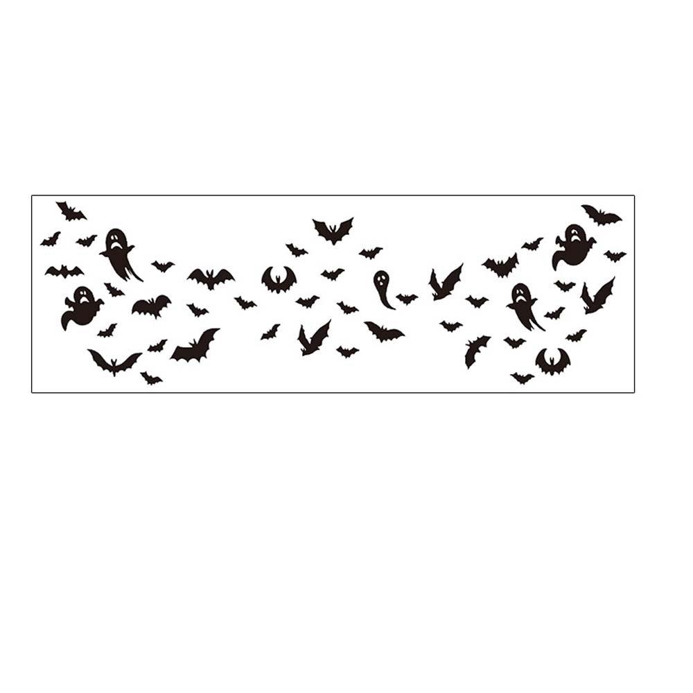 Spider Web Bat Freckle Tattoo DIY Face Tattoo Sticker Halloween Face Temporary Tattoo Make Up