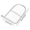 2 Pieces Ironing Gloves Anti Steam Mit Heat Insulation with Loop for Clothes Steamers Thick Sponge