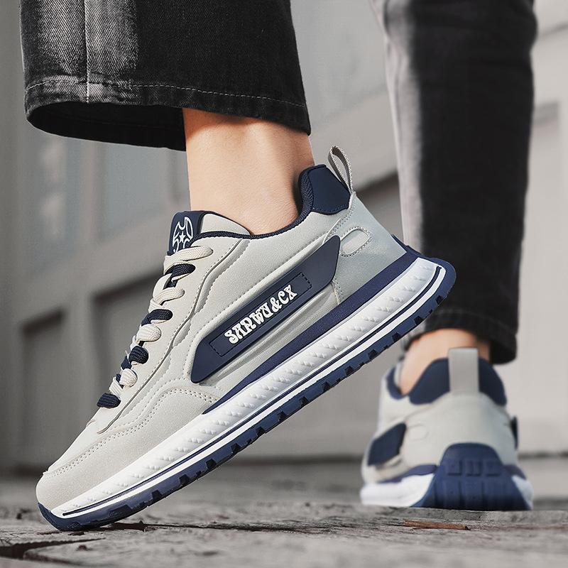 202 New Trendy Shoes Fashionable Heightening Thick Sole Comfortable Sports Casual Dad Shoes Waterproof and Non-slip Forrest Gump Shoes