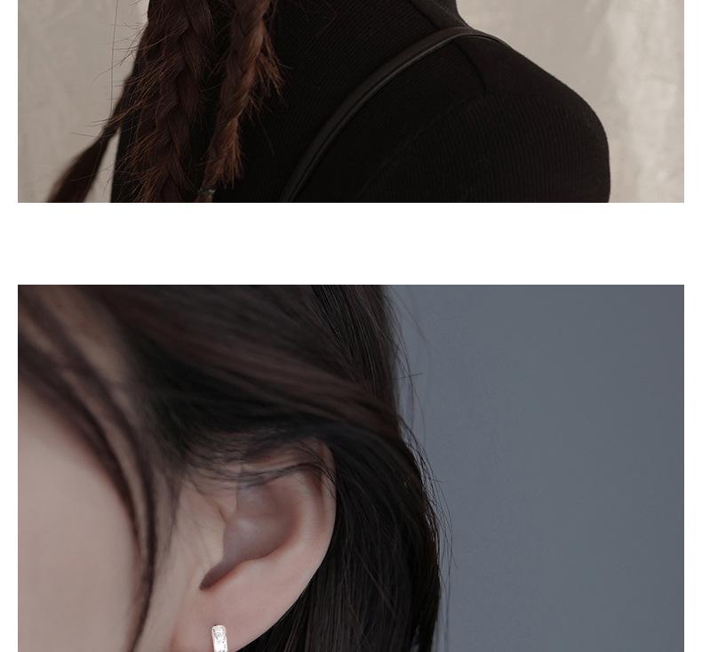 S925 Sterling Silver Diamond Ear Cuffs - 2026 Elegant Japanese Korean Style Simple Hoop Earrings for Women