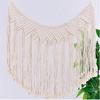 Macrame Wall Art Hand-made Dyed Cotton Wall Hanging Tapestry and Lace Home Decor Home Decoration