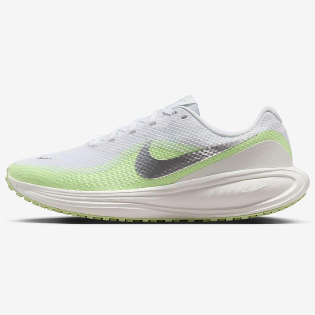 Revolution 8 W Revolution 8 Silver [Nike] White/Barely Volt/Volt/Metallic HJ8485-100 24.0cm