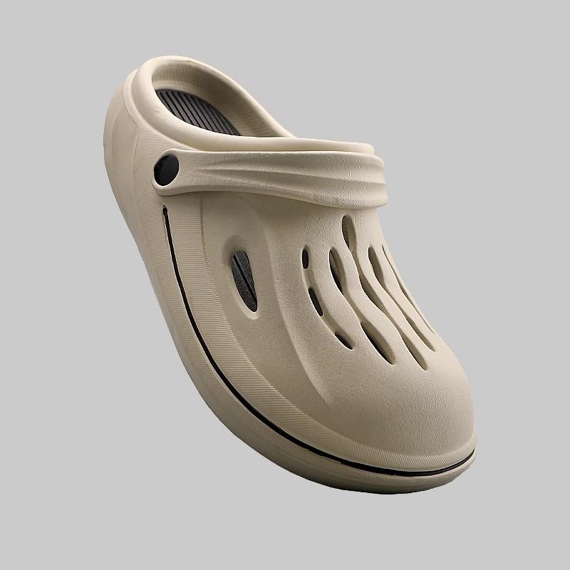 Men Sandals Summer Clogs EVA Garden Slippers Hole Shoes Beach Platform Sandals Couple Indoor House Bathroom Slides Plus Size 49