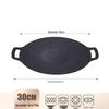 Southeast Asia Portable Double-Ear Outdoor Camping BBQ Grill Plate