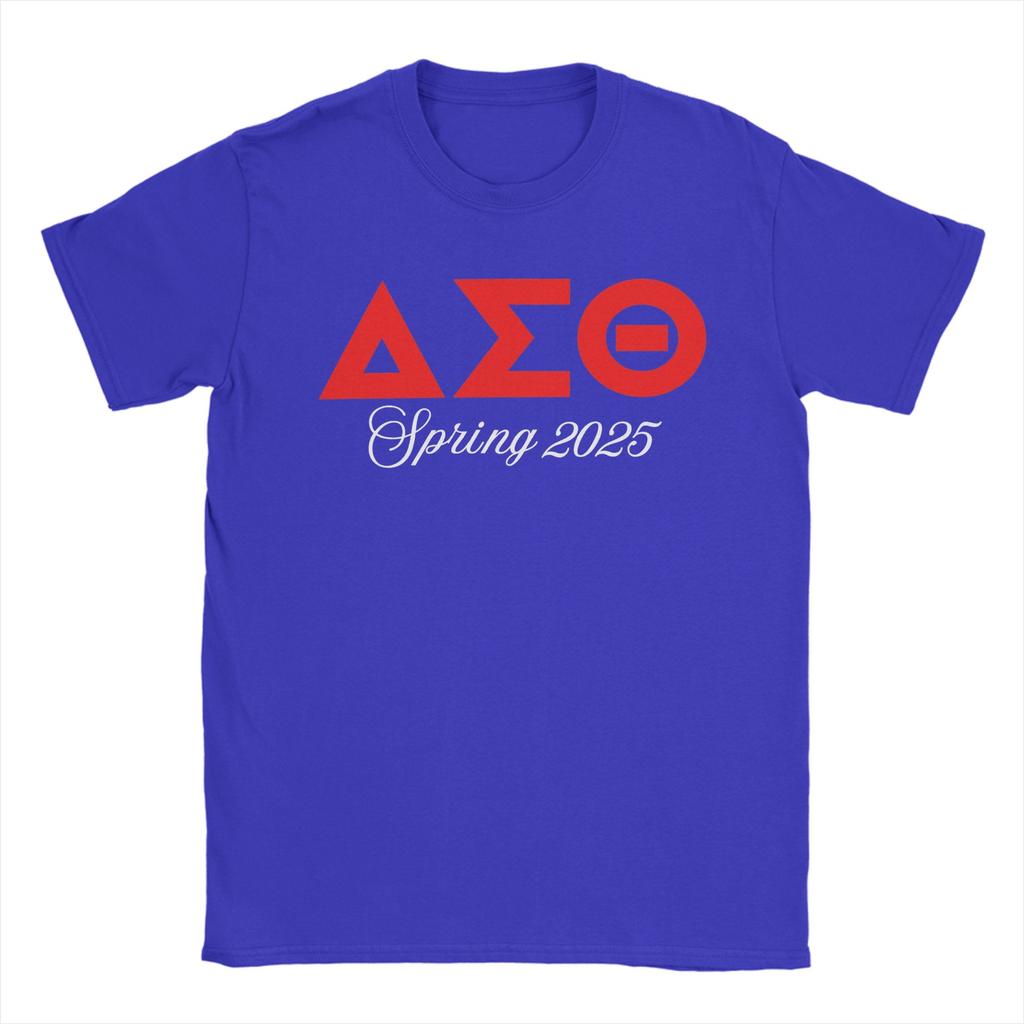 Delta Sigma Theta Spring 2025 T Shirt Harajuku TShirts Short Sleeve Vintage Tshirt Summer 100 Cotton Oversized Tees