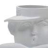 Flower Vase Planters Flowerpot Tabletop Centerpieces Bunch Human Face Statues for Home Decors Dining