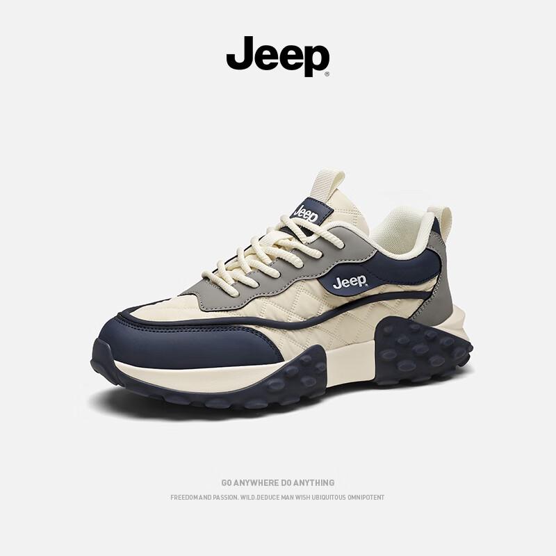 Jeep Men s 2026 Autumn/Winter Outdoor Lifestyle Sneakers 42