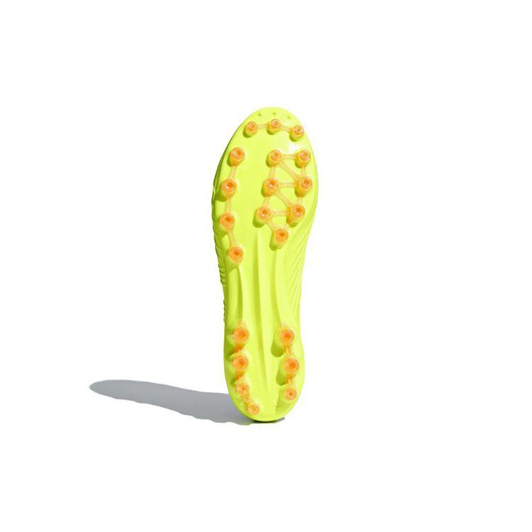 Adidas Predator 18.1 AG Artificial Turf Shock Absorbing Non-Slip Durable Soccer Shoes Men Soccer Shoes Yellow Black DB3482