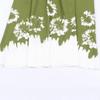 Europäisches Frühlings-Schmal geschnittenes langes Kleid mit Gürtel, Revers, Aufdruck und Patchwork