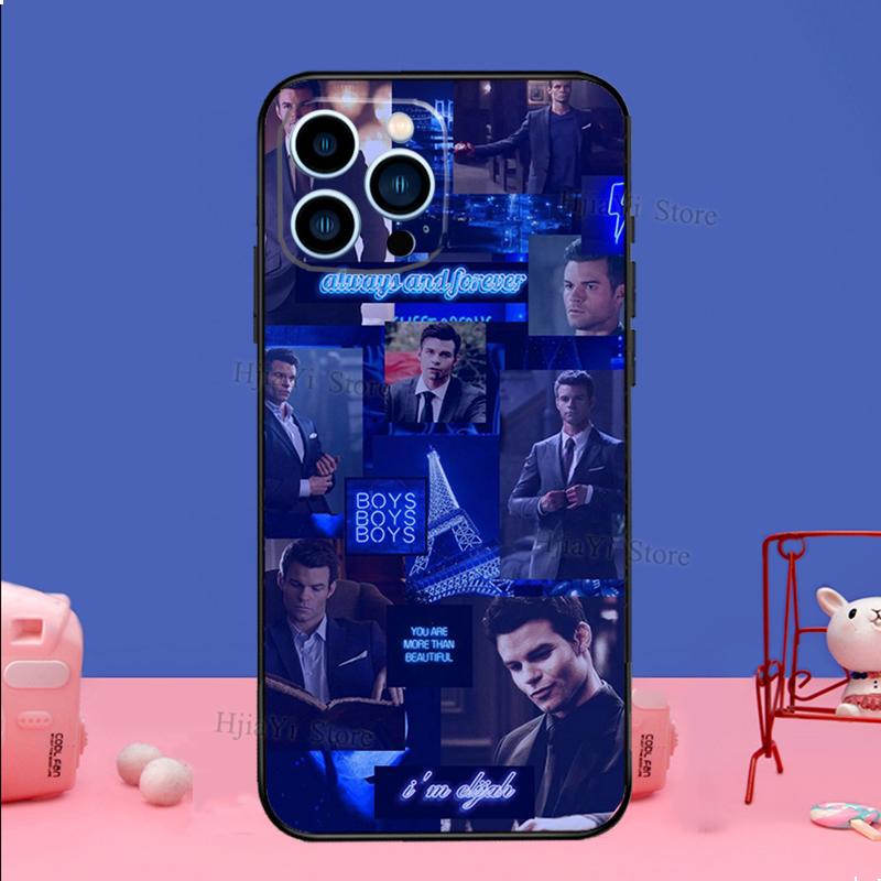 Klaus Mikaelson The Vampire Diaries Phone Case For iPhone 16 15 11 12 13 14 Pro Max Mini X XS XR Plus SE2 Funda Coque Cover